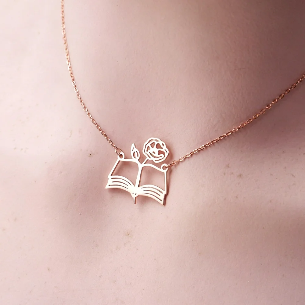 Индивидуальное ожерелье в виде – обзор и цена Birth Flower Necklace