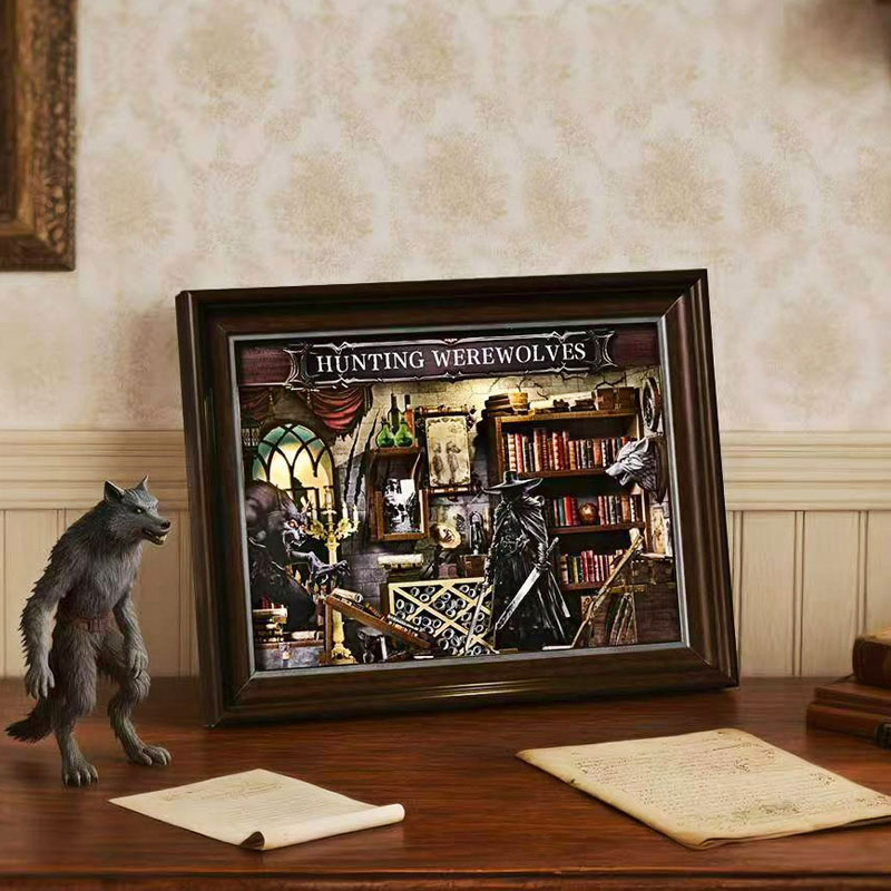 Набор для создания 3D-миниатюр – обзор и цена Engraved Wood Frame
