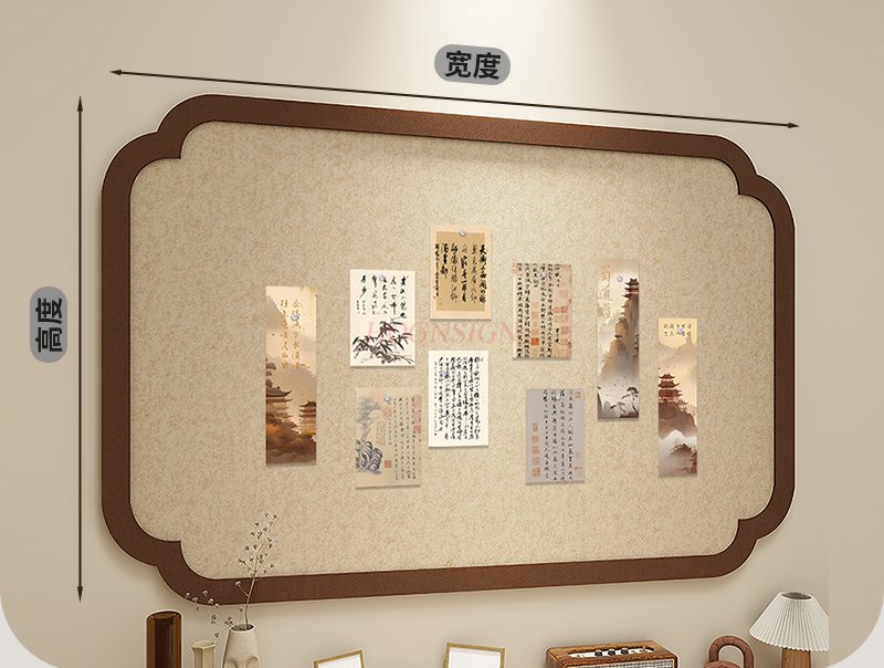 1 шт., фетровая доска в национ – обзор и цена Engraved Wood Frame