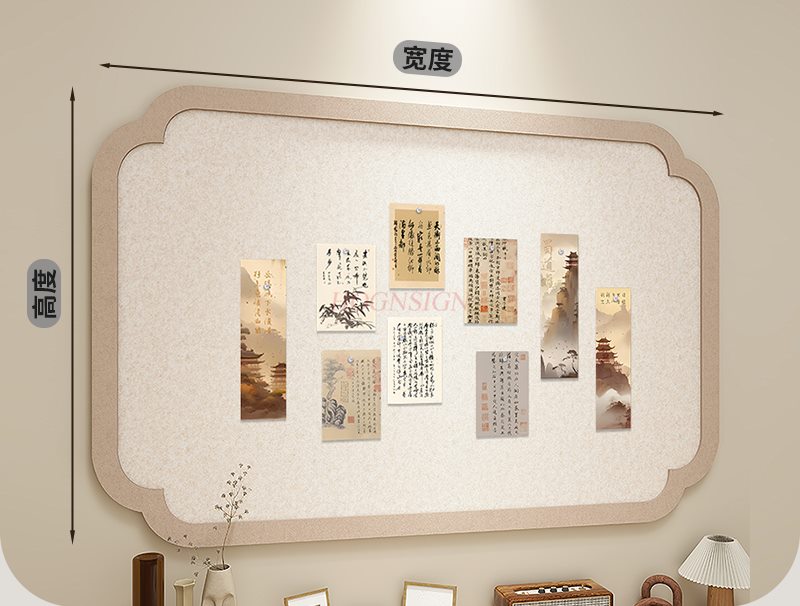 1 шт., фетровая доска в национ – обзор и цена Engraved Wood Frame